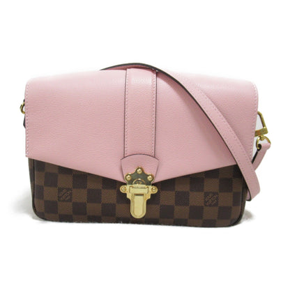 LOUIS VUITTON Clapton Shoulder Bag Pink Magnolia Damier PVC coated canvas N44244