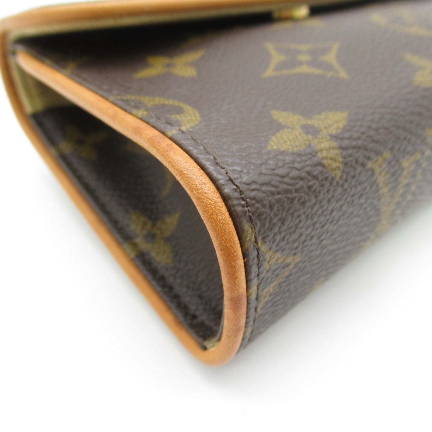 LOUIS VUITTON Pochette Florentine Brown Monogram PVC coated canvas M51855