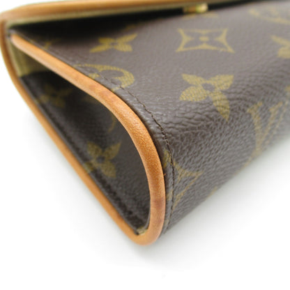 LOUIS VUITTON Pochette Florentine Brown Monogram PVC coated canvas M51855