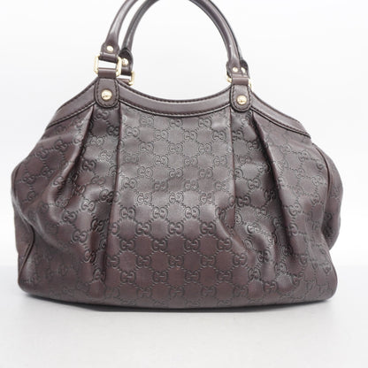 Gucci Sukey Tote Bag Gucci Sima 211944 Women's Handbag,Tote Bag Brown