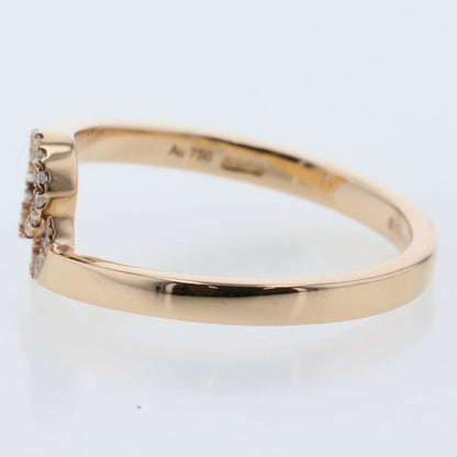 Gucci Ring GG Diamond K18 Pink Gold No. 11 Ladies GUCCI K21001204