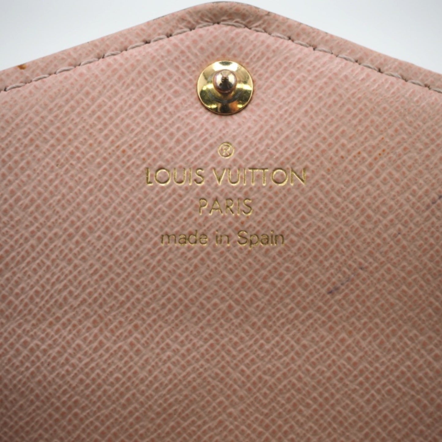 LOUIS VUITTON N60114 Portefeuil Sarah Damier Long Wallet Brown Women's