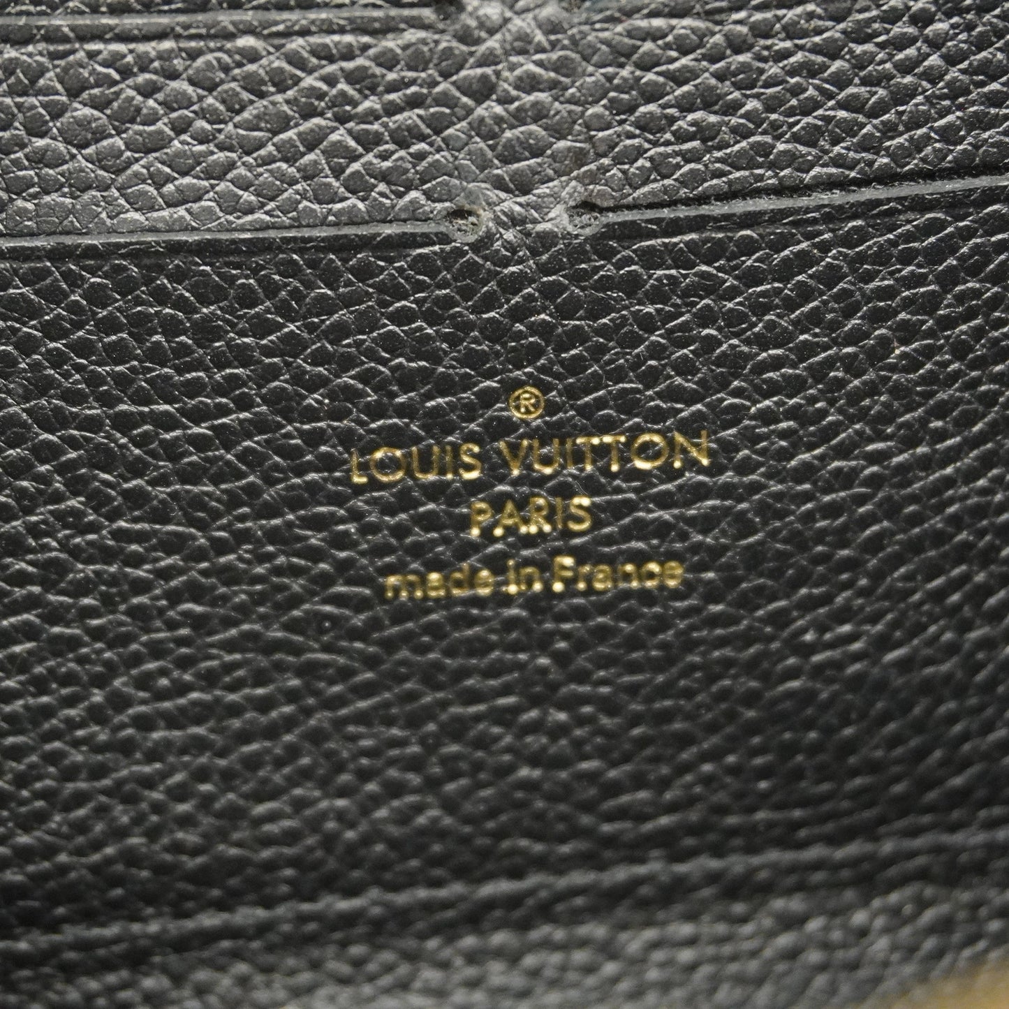 LOUIS VUITTONAuth  Monogram Empreinte Zippy Wallet M60571 Women's Long Wallet