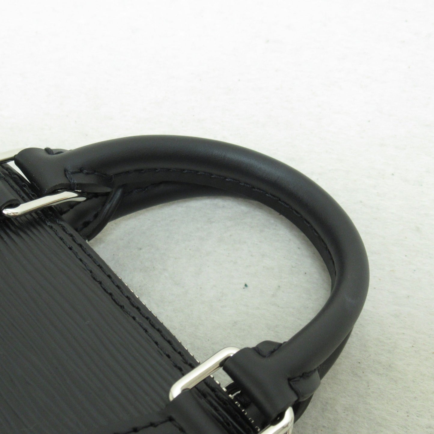 LOUIS VUITTON Nano Alma Black Black Epi Calfskin [cowhide] M81945