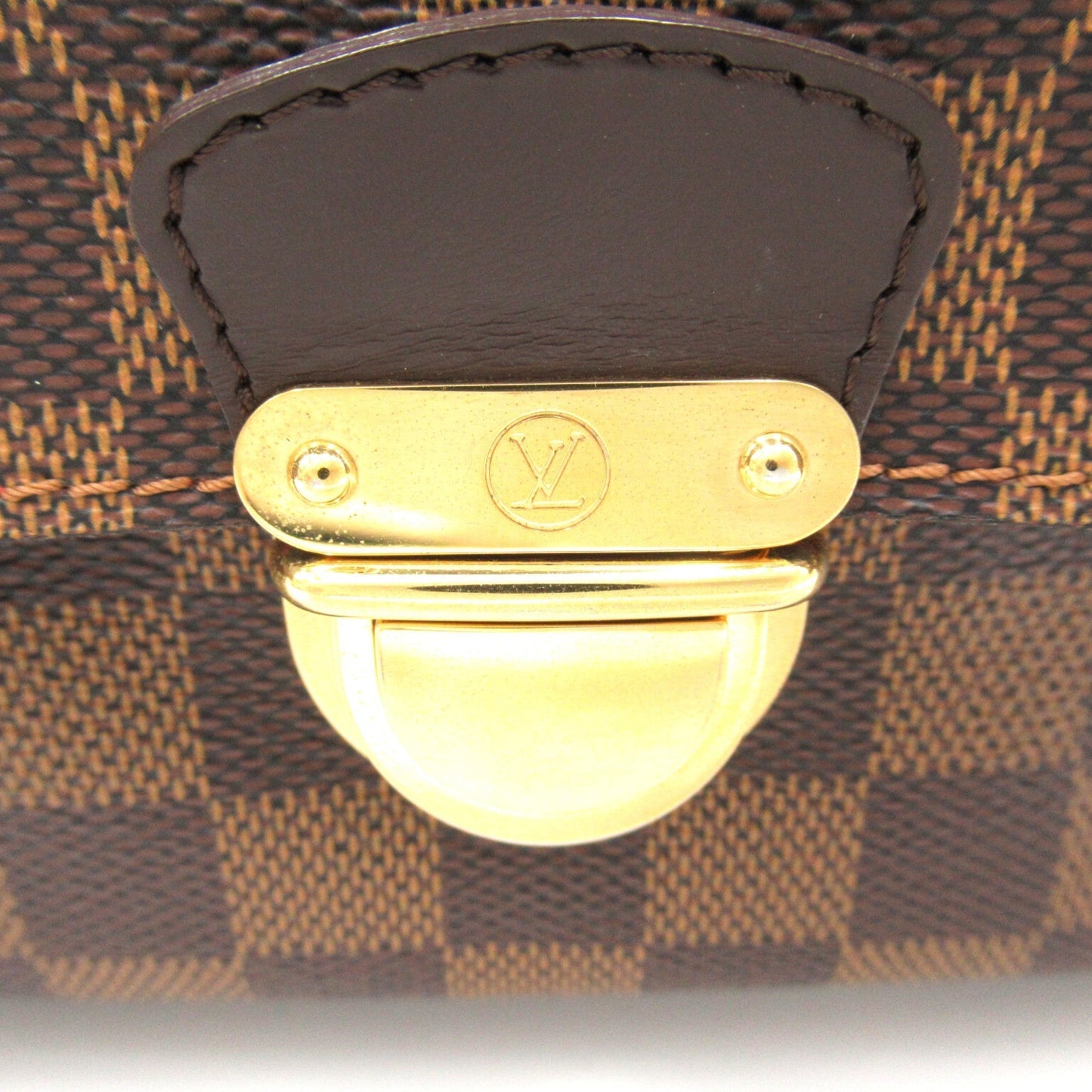 LOUIS VUITTON Ravello GM Brown Ebene Damier PVC coated canvas N60006