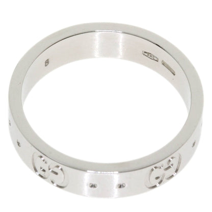 Gucci Icon # 8 Ring / K18 White Gold Ladies GUCCI