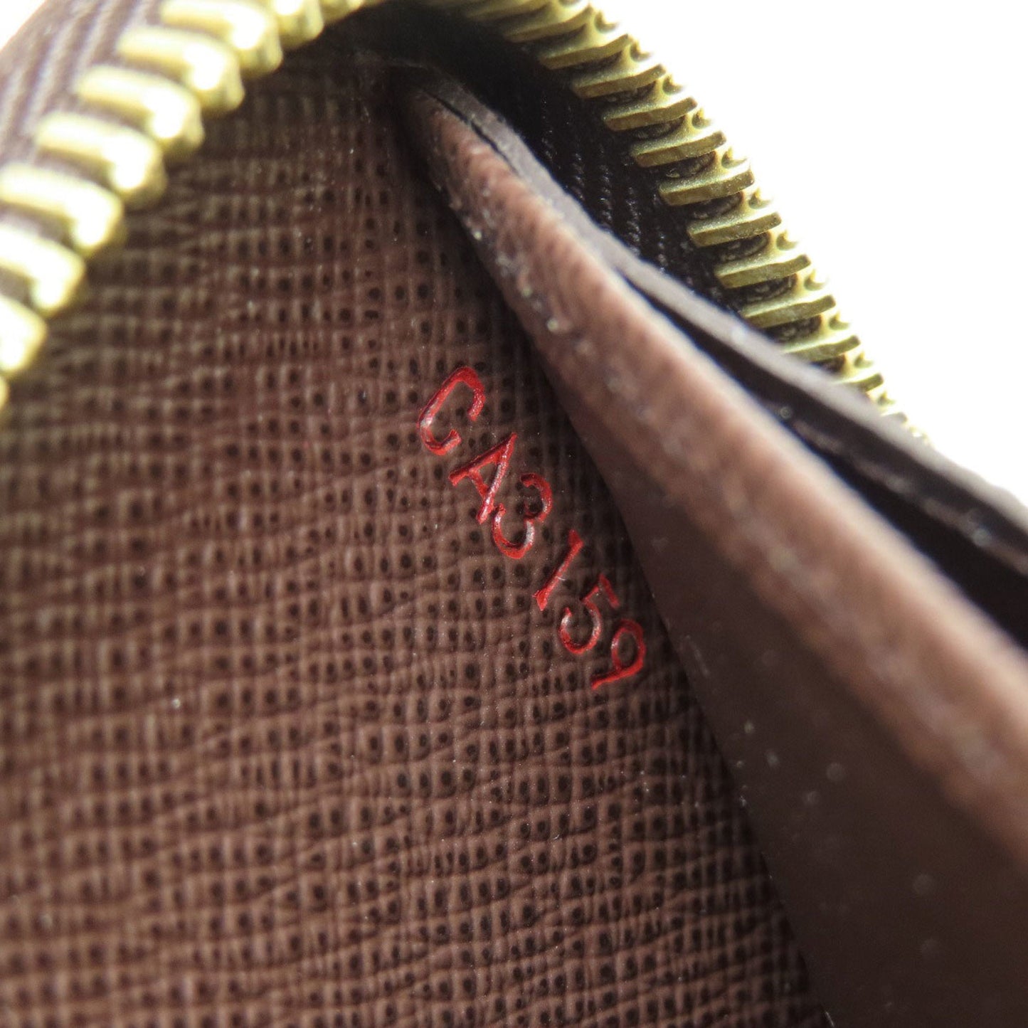 LOUIS VUITTON N41661 Zippy Damier Ebene Long Wallet Canvas Women's