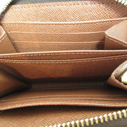 LOUIS VUITTON Zippy coin purse Brown Monogram PVC coated canvas M60067