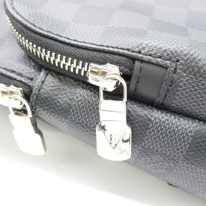 LOUIS VUITTON Avenue Sling Bag Gray Damier graphite PVC coated canvas N41719