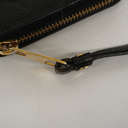 LOUIS VUITTONAuth  Monogram Empreinte Zippy Wallet M60571 Women's Long Wallet