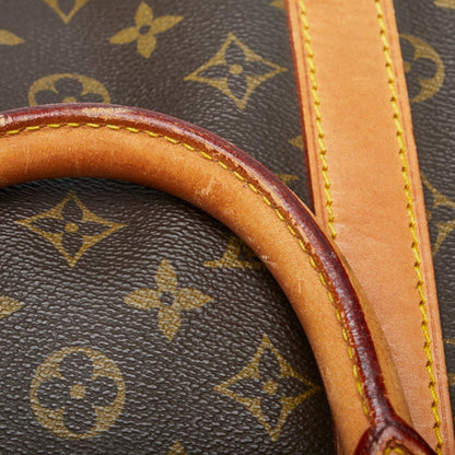 LOUIS VUITTON Monogram Keepall 50 Boston Bag M41426 Brown PVC Leather Ladies