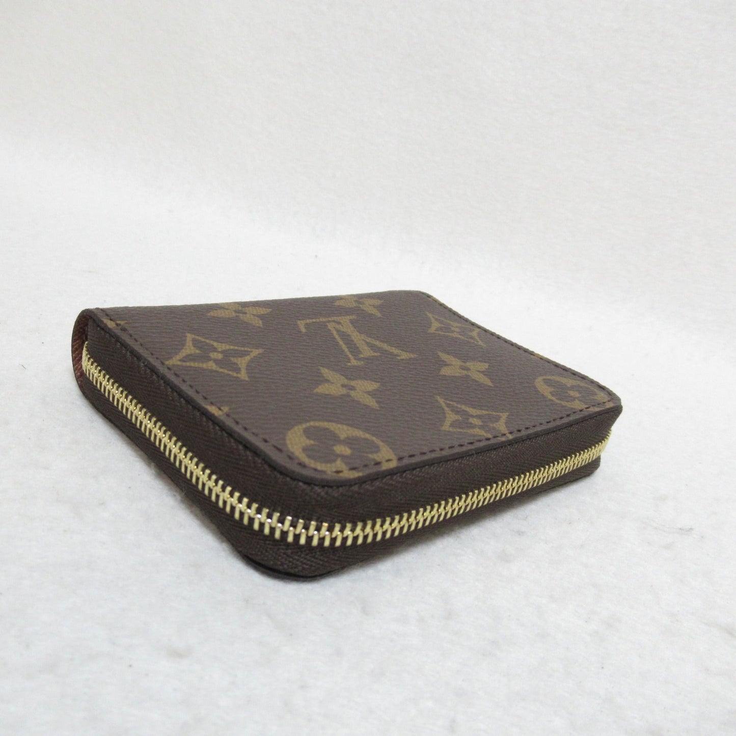 LOUIS VUITTON Zippy coin purse Brown Monogram PVC coated canvas M60067