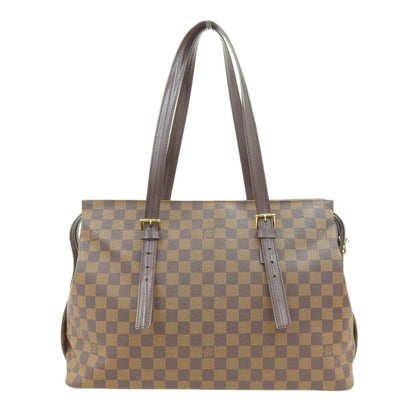 Louis Vuitton Damier Chelsea Tote Bag Shoulder Ebene N51119