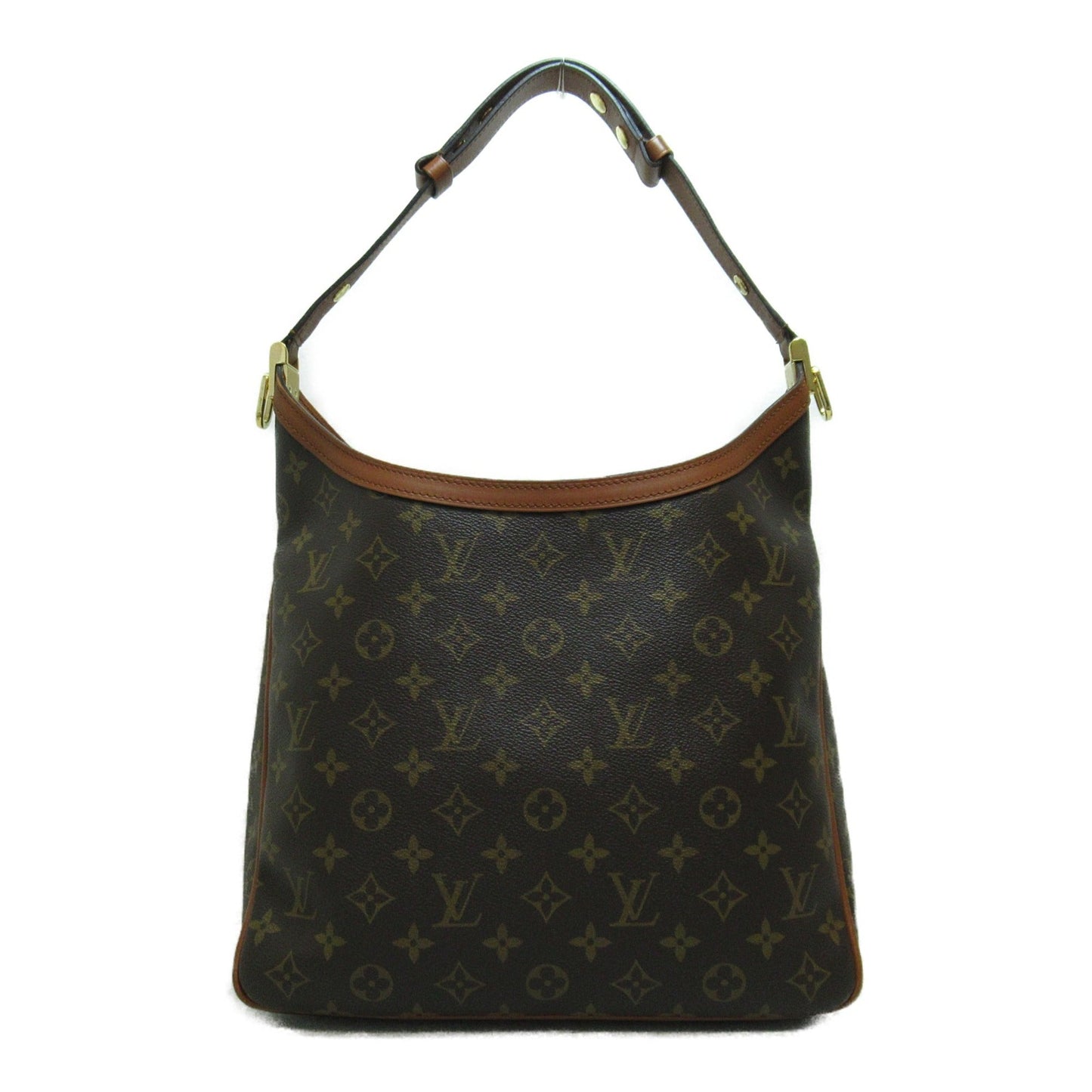 LOUIS VUITTON Hobo Dauphine MM Shoulder Bag Brown Black Monogram Reverse PVC coated canvas M45195