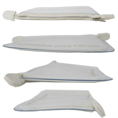 Louis Vuitton Foundation Museum Limited Edition Pouch White