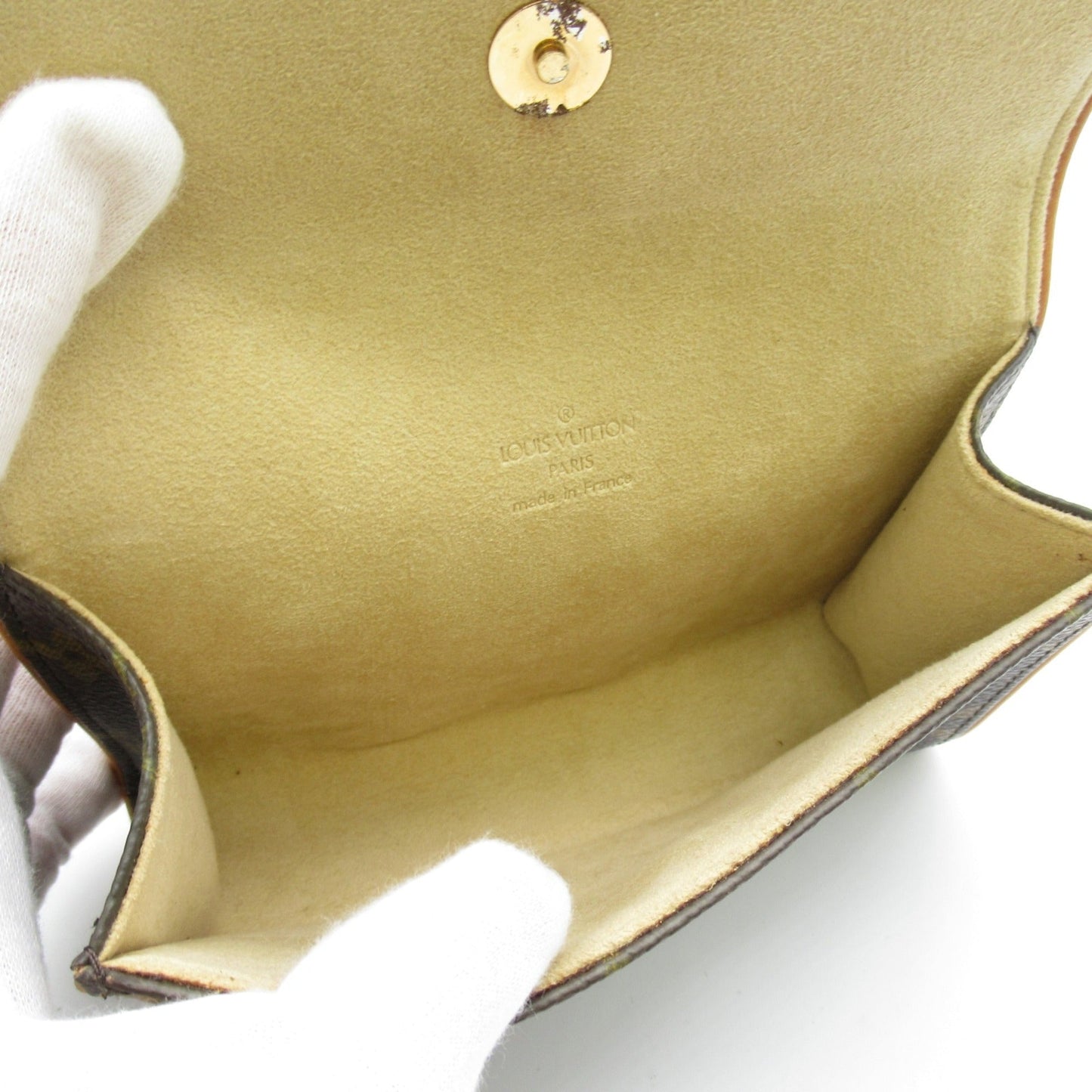 LOUIS VUITTON Pochette Florentine Brown Monogram PVC coated canvas M51855