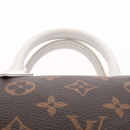 LOUIS VUITTON Monogram Speedy Bandouliere 25 Brown White M20754 Unisex Canvas Handbag