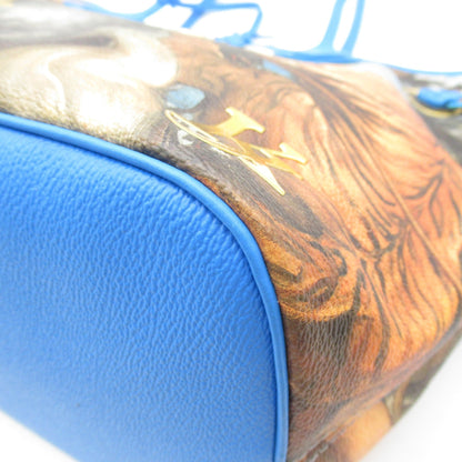 LOUIS VUITTON Rubens Neverfull MM without pouch Blue PVC coated canvas Masters collection M43317