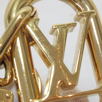 LOUIS VUITTON Key chain/LV link Gold metal M00824