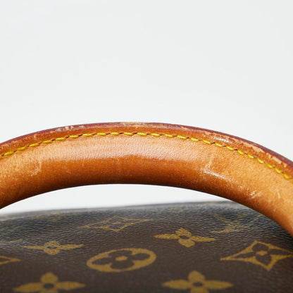 LOUIS VUITTON Monogram Keepall 50 Boston Bag M41426 Brown PVC Leather Ladies