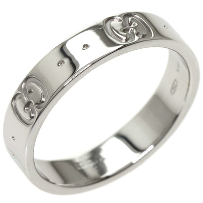 Gucci Icon #10 Ring K18 White Gold Ladies GUCCI
