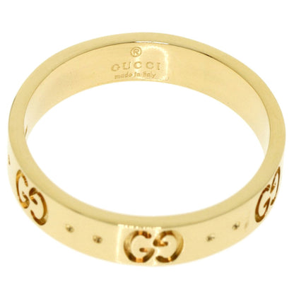 Gucci Icon #13 Ring K18 Yellow Gold Ladies GUCCI