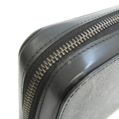 LOUIS VUITTON Monogram Eclipse Zippy XL M61698 Men's Monogram Eclipse Long Wallet [bi-fold] Monogram Eclipse