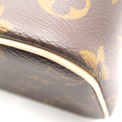 LOUIS VUITTON Nice Mini Vanity Bag Brown Monogram PVC coated canvas M44495