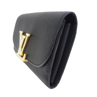 Louis Vuitton Portofeuil Vivienne M58266 Taurillon Leather Noir