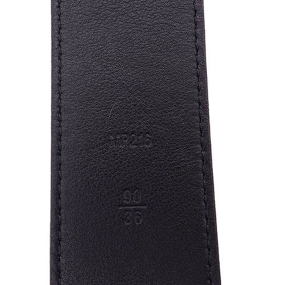 LOUIS VUITTON Belt Monogram Men's Sun Tulle LV Shape Orange MP216