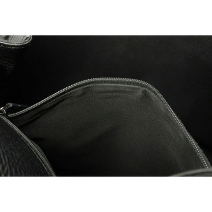Gucci GG nylon tote bag shoulder leather black 152279