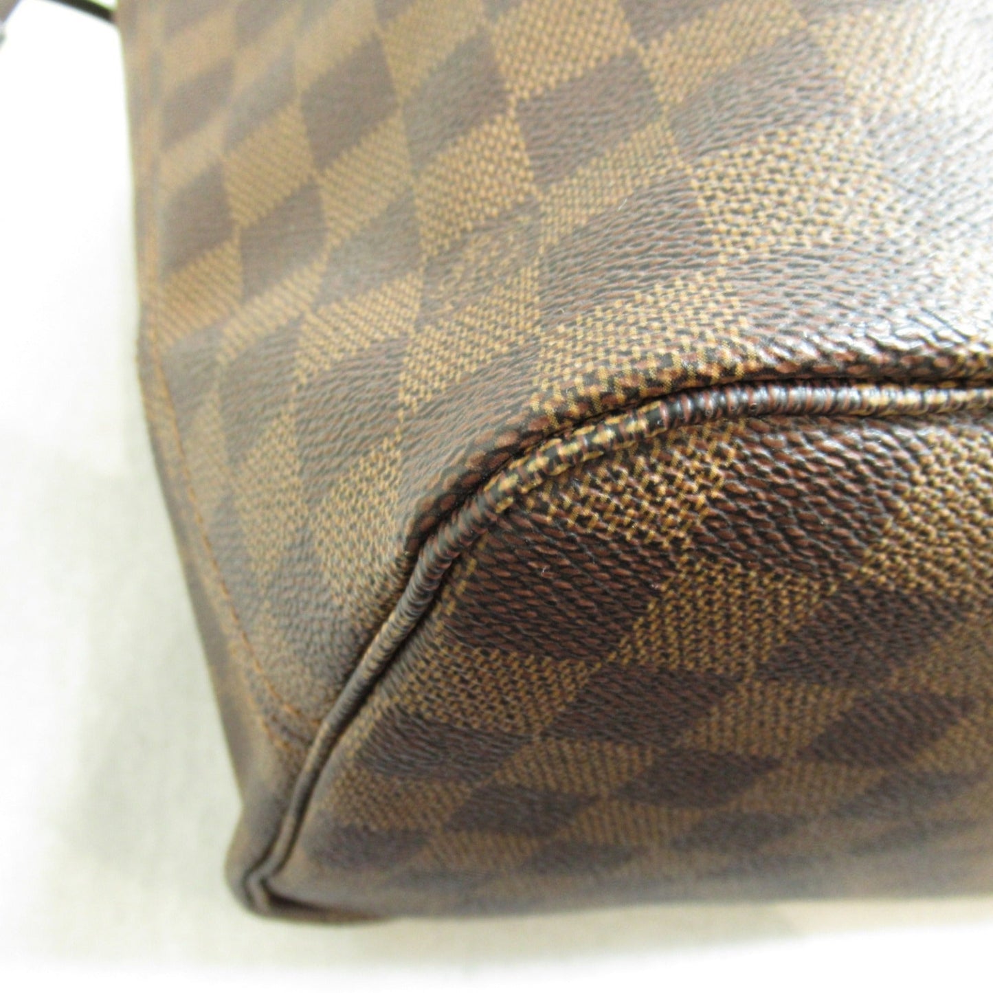 LOUIS VUITTON Neverfull MM Brown Ebene Damier PVC coated canvas N51105