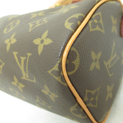 LOUIS VUITTON Nano speedy Brown Monogram PVC coated canvas M61252