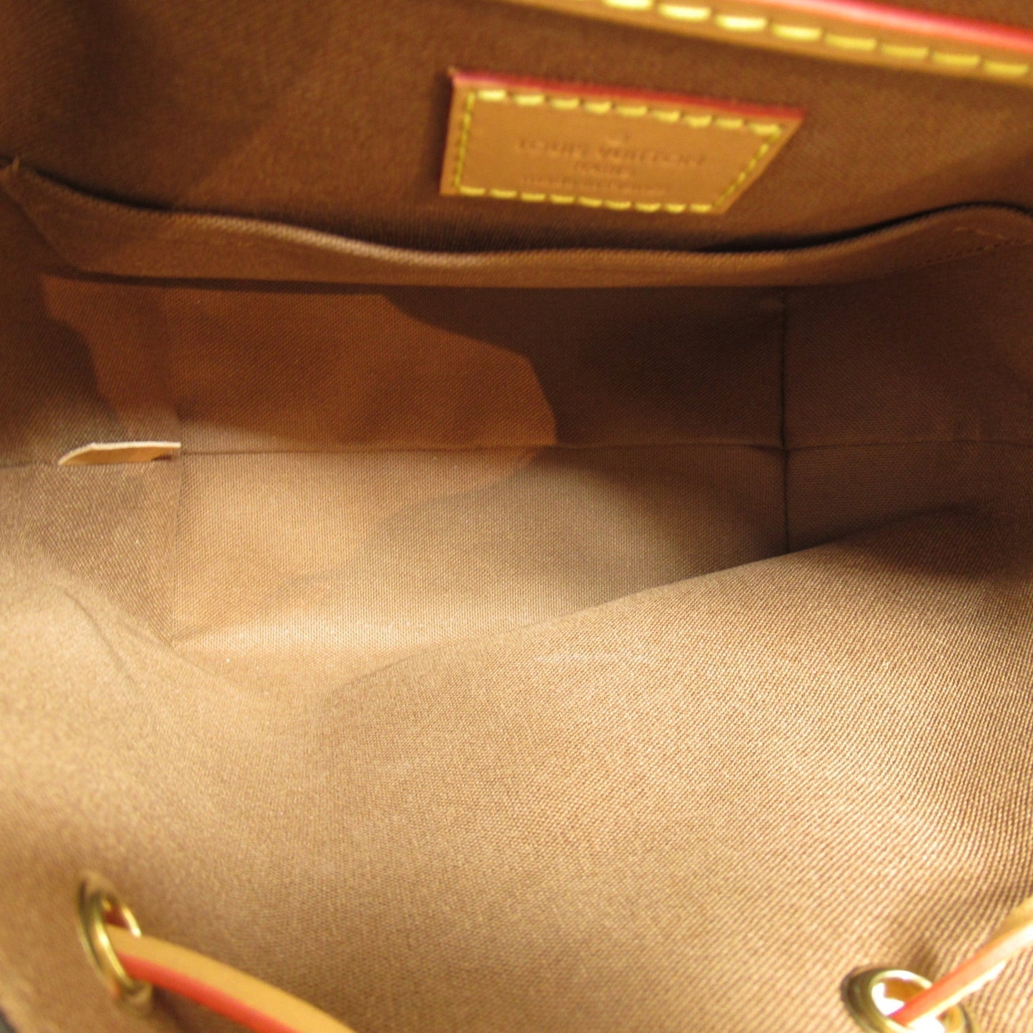 LOUIS VUITTON Montsouris NM BB Brown Monogram PVC coated canvas M45502