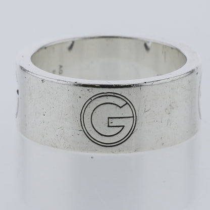 Gucci Ring G Wide Silver 925 Upper No. 13 Lower 15 Men's GUCCI