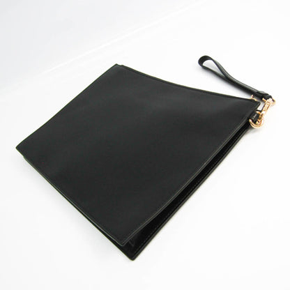 Gucci 547613 Women's Leather Clutch Bag Black