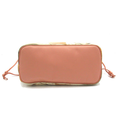 LOUIS VUITTON Fragonard Neverfull MM Pink Brown Masters collection PVC coated canvas M43319