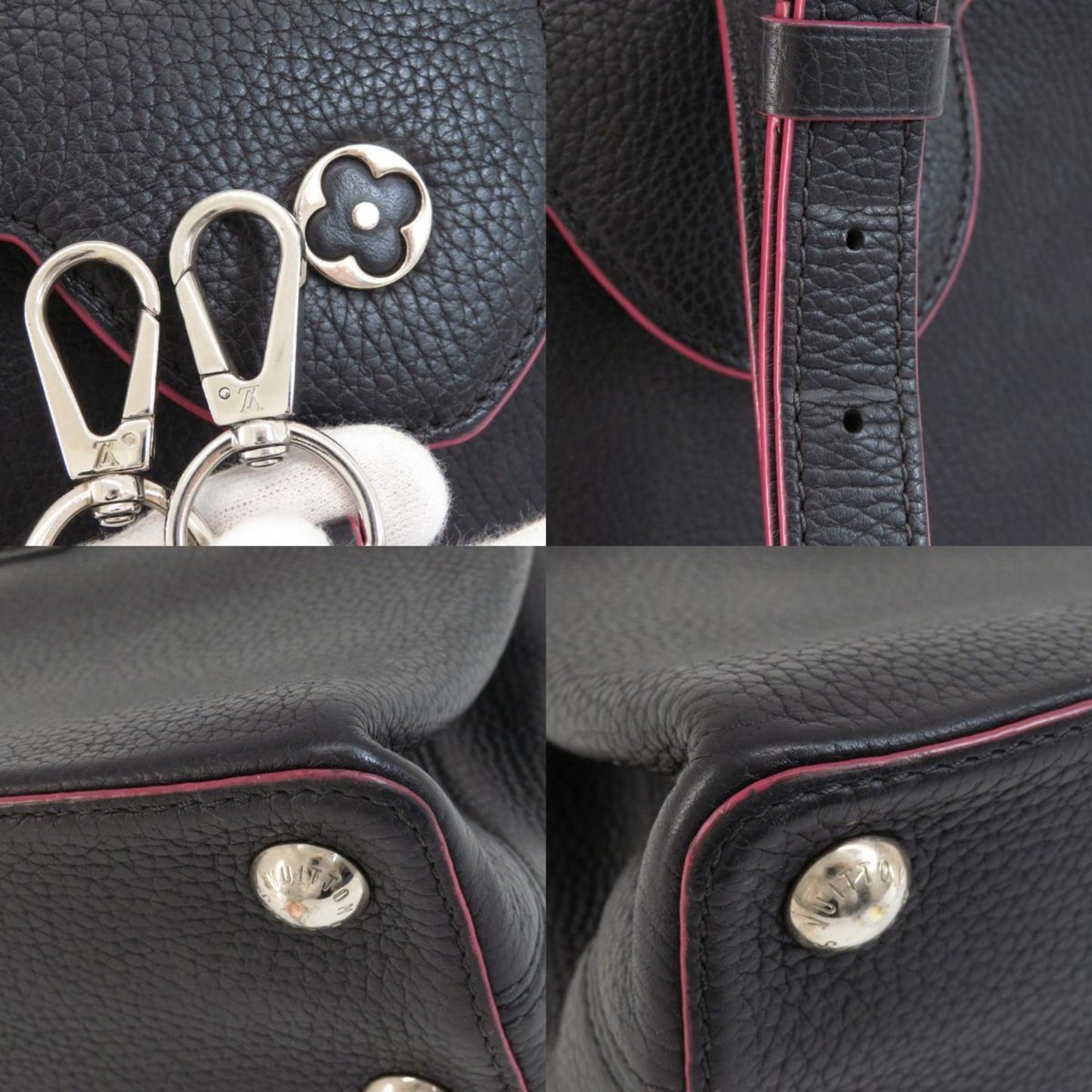 LOUIS VUITTON M94517 Capucines BB Handbag Taurillon Leather Ladies