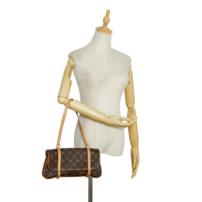 LOUIS VUITTON Monogram Marrel Shoulder Bag M51157 Brown PVC Leather Ladies