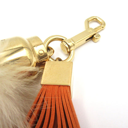 LOUIS VUITTON Bijou sack foxy bonbon Orange Gold Plated/Fur M66168