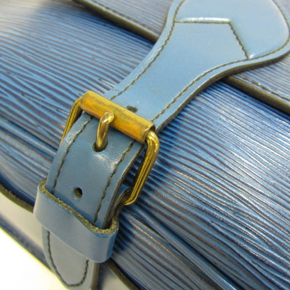 LOUIS VUITTON Epi Cartouchiere M52245 Women's Shoulder Bag Toledo Blue