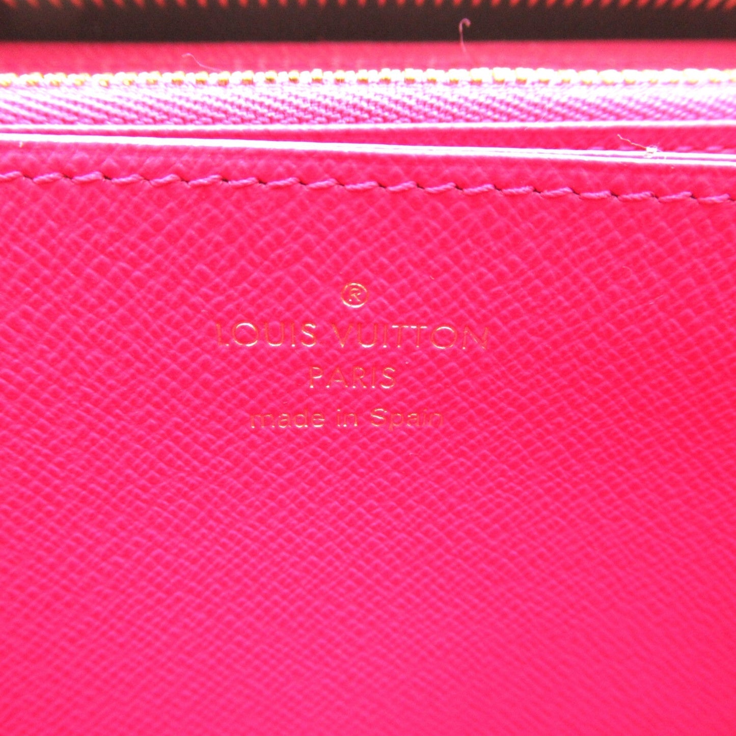 LOUIS VUITTON Patches Zippy Wallet Brown Monogram PVC coated canvas M63392