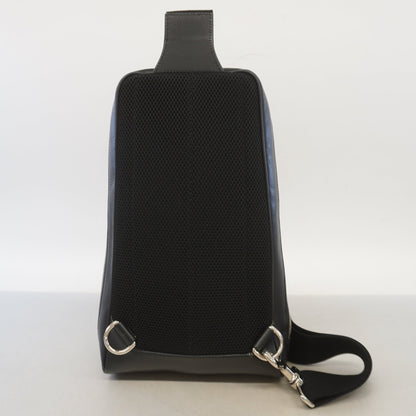 Guccissima Body bag 450970 Men's Leather Sling Bag Black