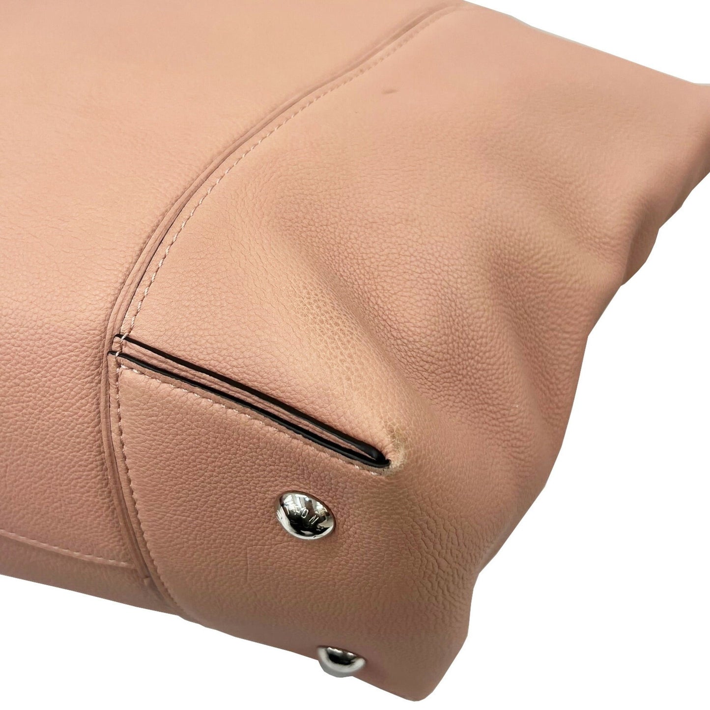 LOUIS VUITTON Lockit MM Parnacea Handbag Shoulder Bag M94594 AR4124 Leather Magnolia Pink Series Silver Hardware Women's