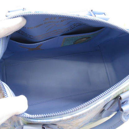 LOUIS VUITTON van gogh speedy 30 Blue PVC coated canvas Masters collection M43314