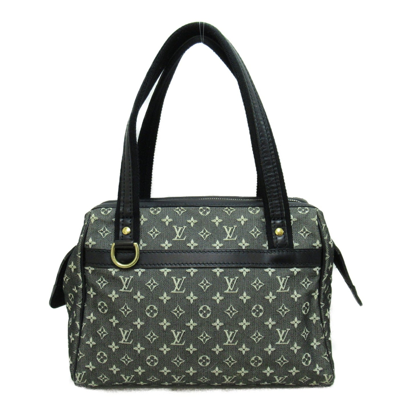 LOUIS VUITTON Josephine PM Shoulder Bag Black Black Monogram mini canvas M92049