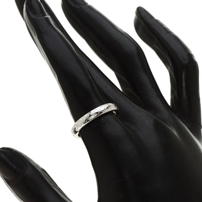Gucci Diamantissima #11 Ring K18 White Gold Ladies GUCCI
