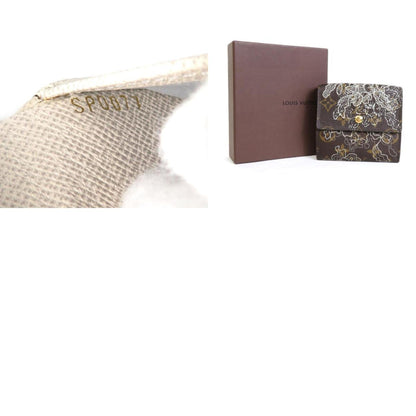 LOUIS VUITTON Bifold Wallet Monogram Dantell/Monogram Dantell Argent Unisex M95396 h29483a