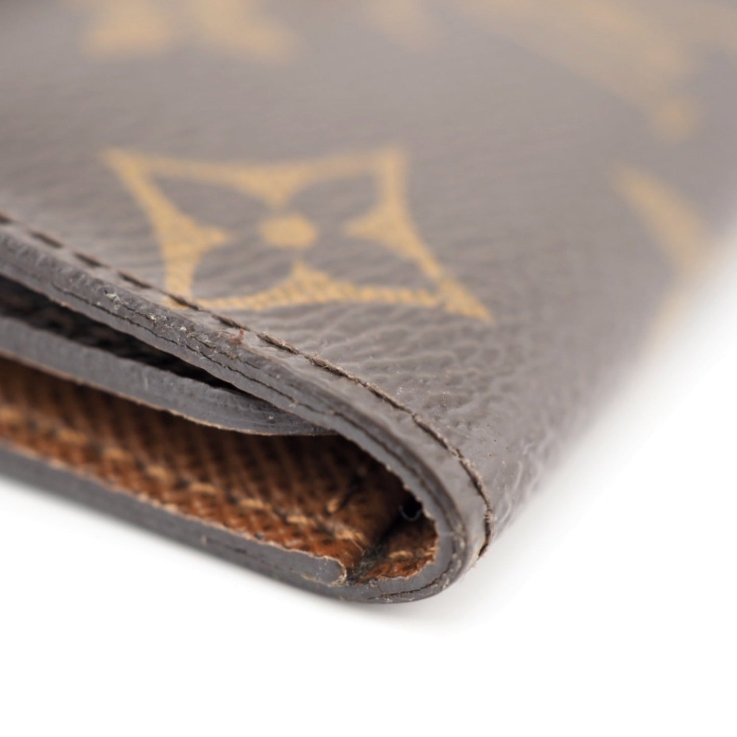 LOUIS VUITTON M69517 Multicle 4 Monogram Key Case Brown Unisex
