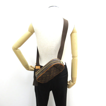 LOUIS VUITTON Pochette Gange Brown Monogram PVC coated canvas M51870